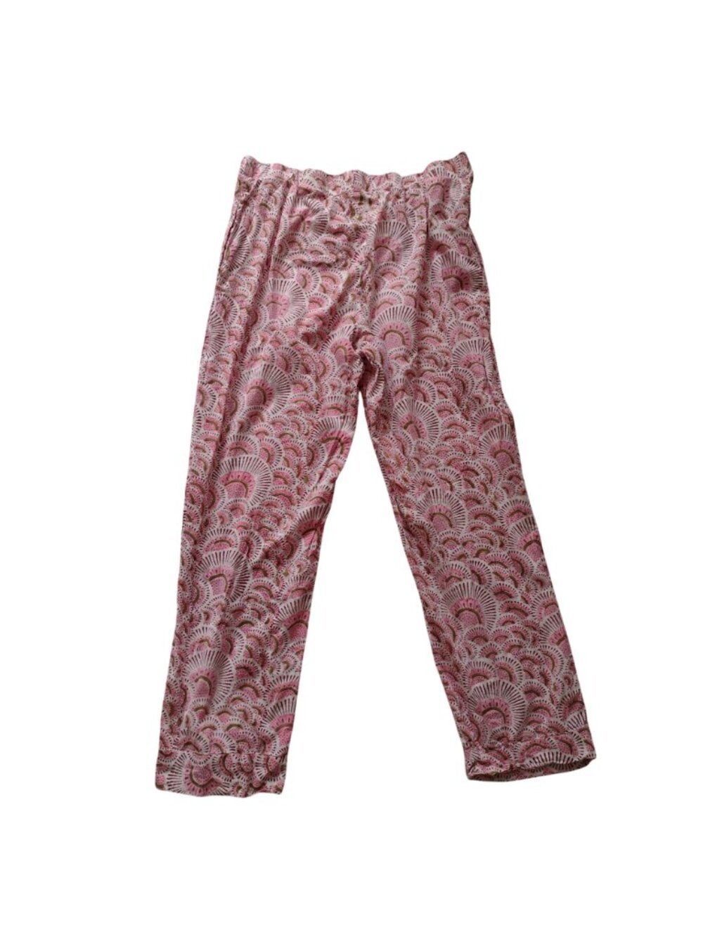 Tuk & Lu Womens Pink PJs S Lightweight Cotton Patterned Pajama Set - Picture 5 of 8